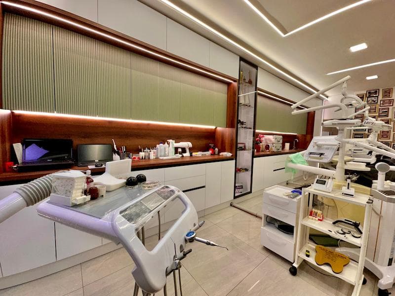State-of-the-art dental treatment room with advanced equipment